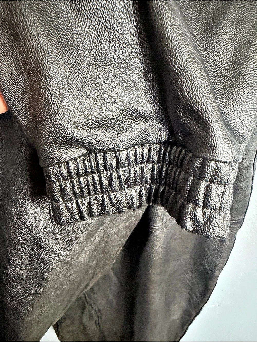 SPANX Faux Leather Leggings Black Size 3X - Picture 5 of 6